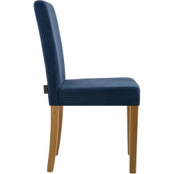 Silla de comedor Ina Cord en azul claro antiguo Silla de comedor Ina Cord en azul claro antiguo