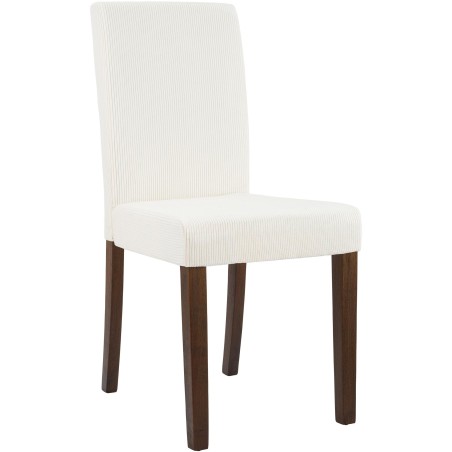 Silla de comedor Ina Cord Antique color crema oscuro
