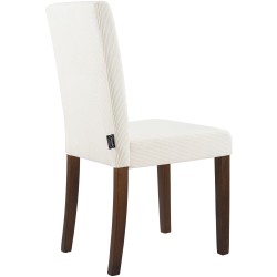 Silla de comedor Ina Cord Antique color crema oscuro Silla de comedor Ina Cord Antique color crema oscuro