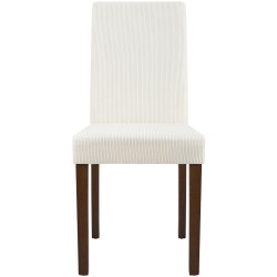 Silla de comedor Ina Cord Antique color crema oscuro Silla de comedor Ina Cord Antique color crema oscuro