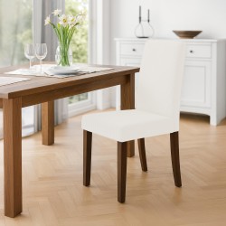 Silla de comedor Ina Cord Antique color crema oscuro Silla de comedor Ina Cord Antique color crema oscuro