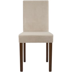 Silla de comedor Ina Cord Antique Marrón oscuro claro Silla de comedor Ina Cord Antique Marrón oscuro claro