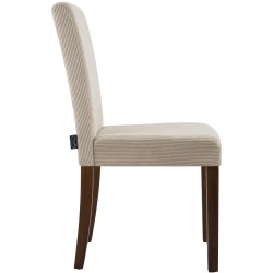Silla de comedor Ina Cord Antique Marrón oscuro claro Silla de comedor Ina Cord Antique Marrón oscuro claro