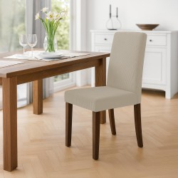 Silla de comedor Ina Cord Antique Marrón oscuro claro Silla de comedor Ina Cord Antique Marrón oscuro claro