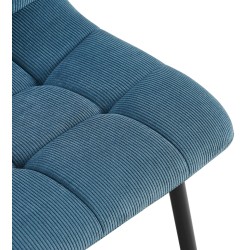 Silla de comedor Tilde Cord Blue Silla de comedor Tilde Cord Blue