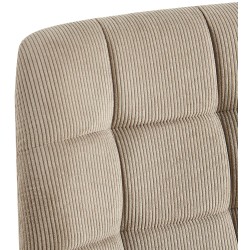 Silla de comedor Tilde Cord color topo Silla de comedor Tilde Cord color topo