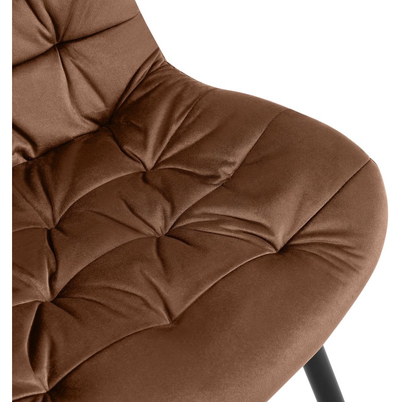 Juego de 2 sillas de comedor Rossford marrones