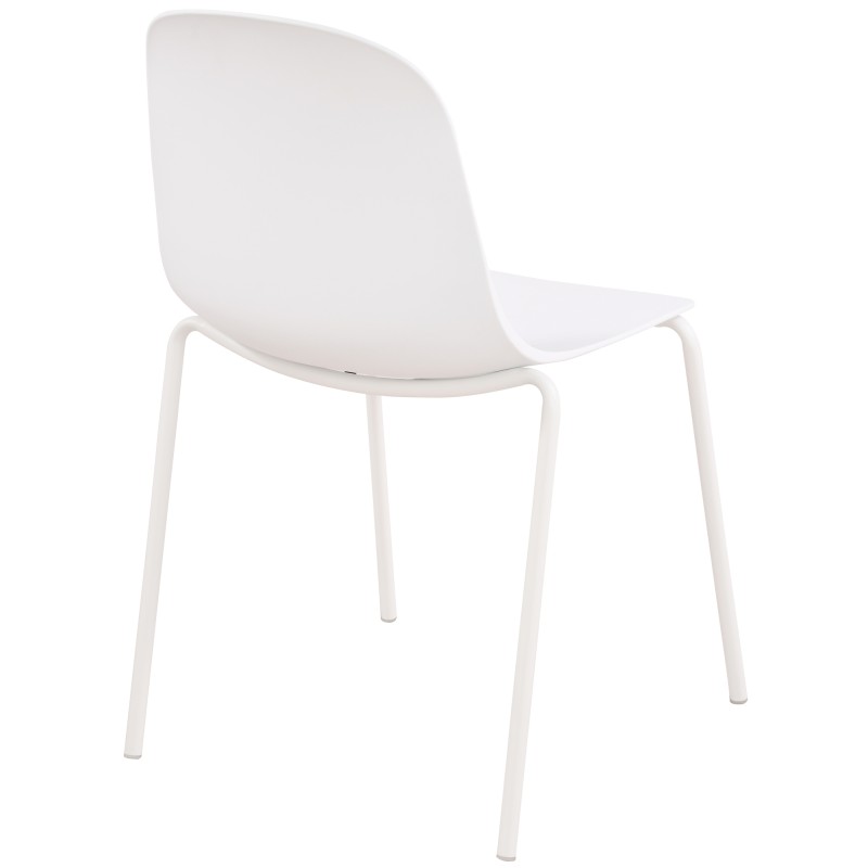 Juego de 2 sillas Hardin en color blanco