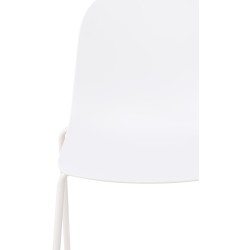 Juego de 2 sillas Hardin en color blanco