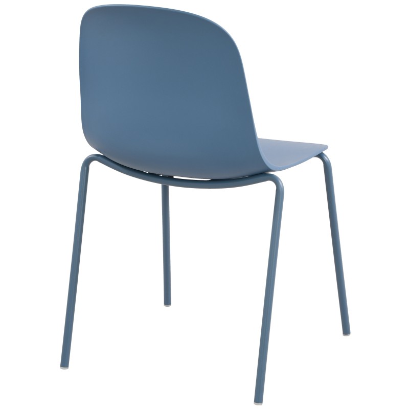 Juego de 2 sillas Hardin azules