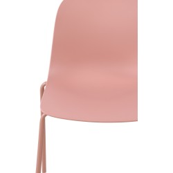 Juego de 2 sillas Hardin rosas