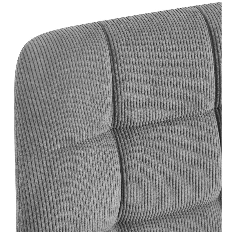 Juego de 2 sillas de comedor Tilde Cord Grey