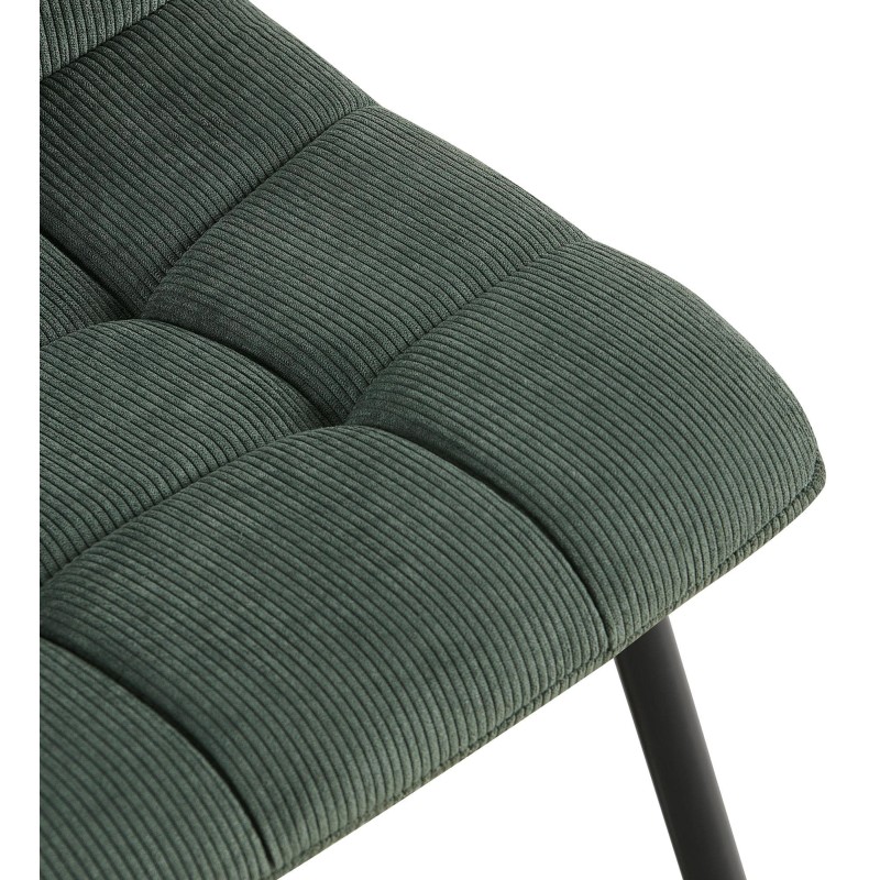 Juego de 4 sillas de comedor Tilde Cord Green