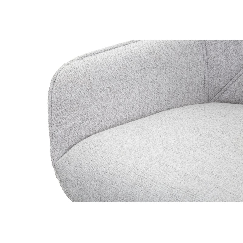 JUEGO DE 2 TABURETES DE BAR GRISES CM 55X55X109