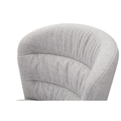 TABURETE DE BAR LOSANNA GRIS JUEGO DE 2 PIEZAS CM 52X59X108 TABURETE DE BAR LOSANNA GRIS JUEGO DE 2 PIEZAS CM 52X59X108