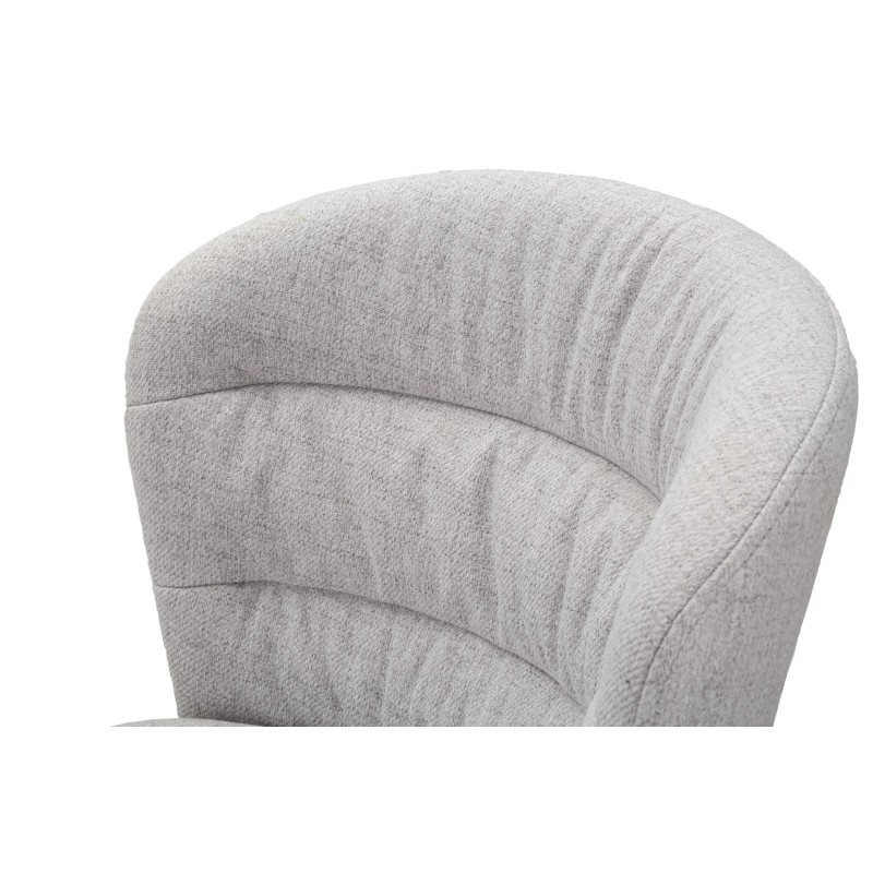 TABURETE DE BAR LOSANNA GRIS JUEGO DE 2 PIEZAS CM 52X59X108