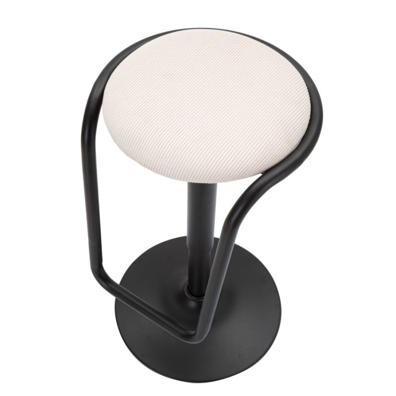 TABURETE DE BAR ELEVADO DESTINY BLANCO CM Ø 41X61-83