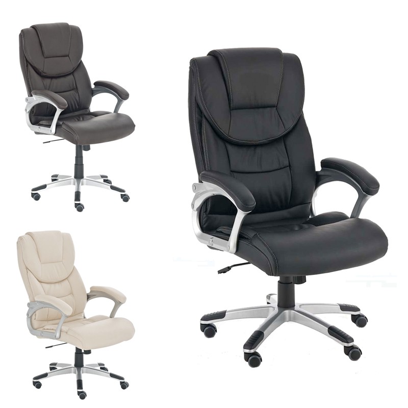 Silla de oficina negra de Texas