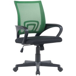 Silla de oficina verde Genius