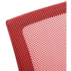 Silla de oficina roja Genius