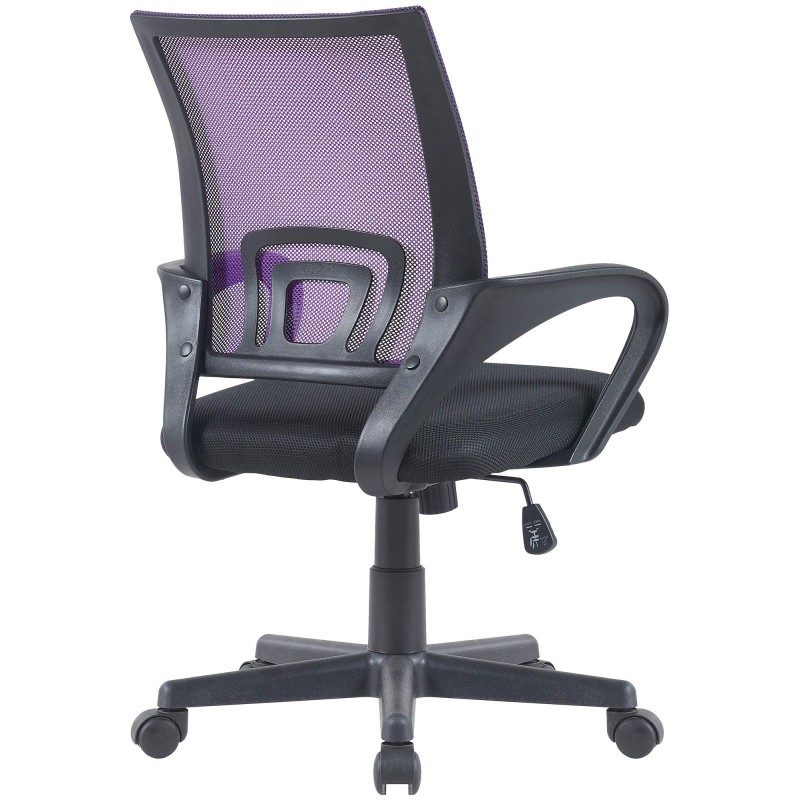 Silla de oficina Genius morada