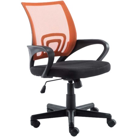 Silla de oficina Genius naranja
