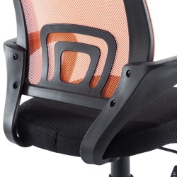 Silla de oficina Genius naranja