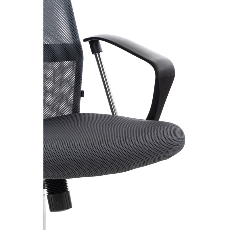 Silla de oficina gris Washington