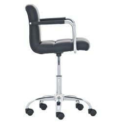 Silla de oficina negra Lucy