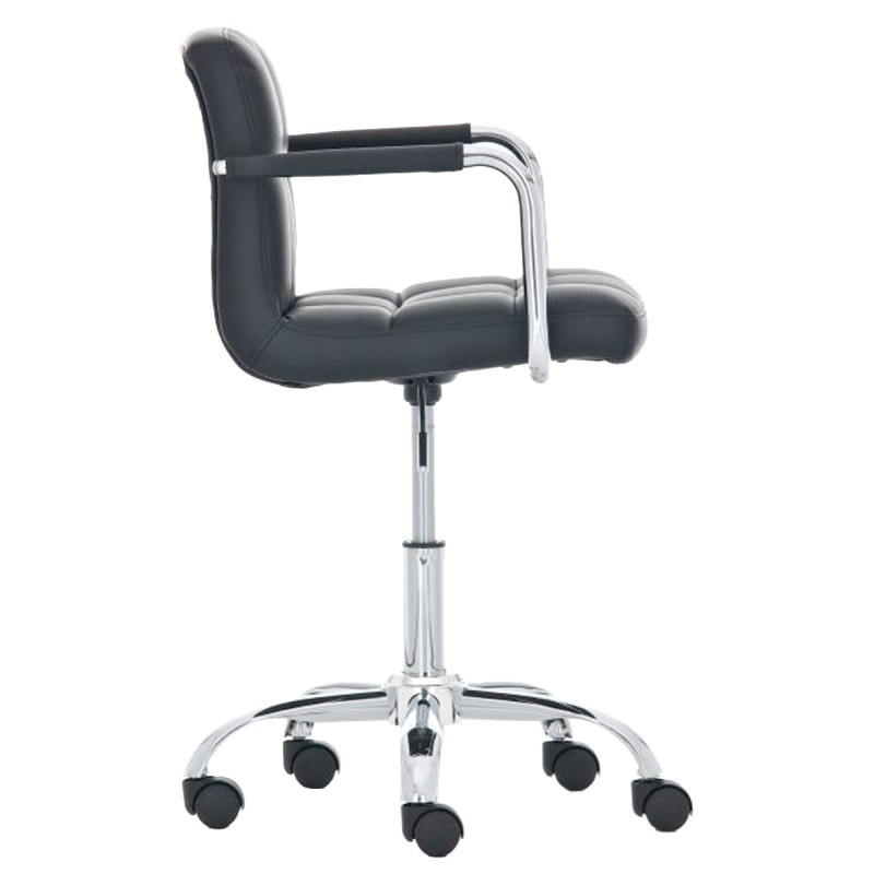 Silla de oficina negra Lucy