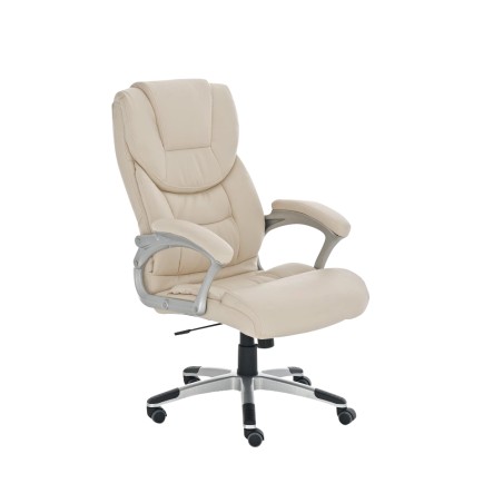Silla de oficina color crema Texas