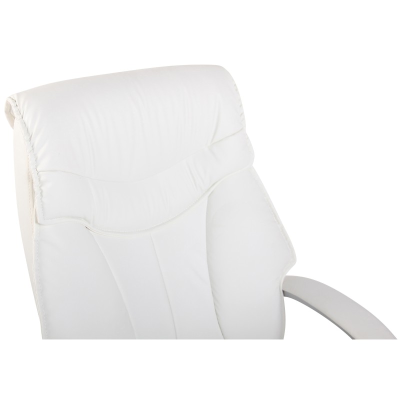 Silla de oficina blanca Torro