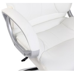 Silla de oficina blanca Torro