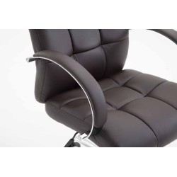 Silla de oficina Mikos marrón