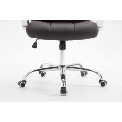 Silla de oficina Mikos marrón