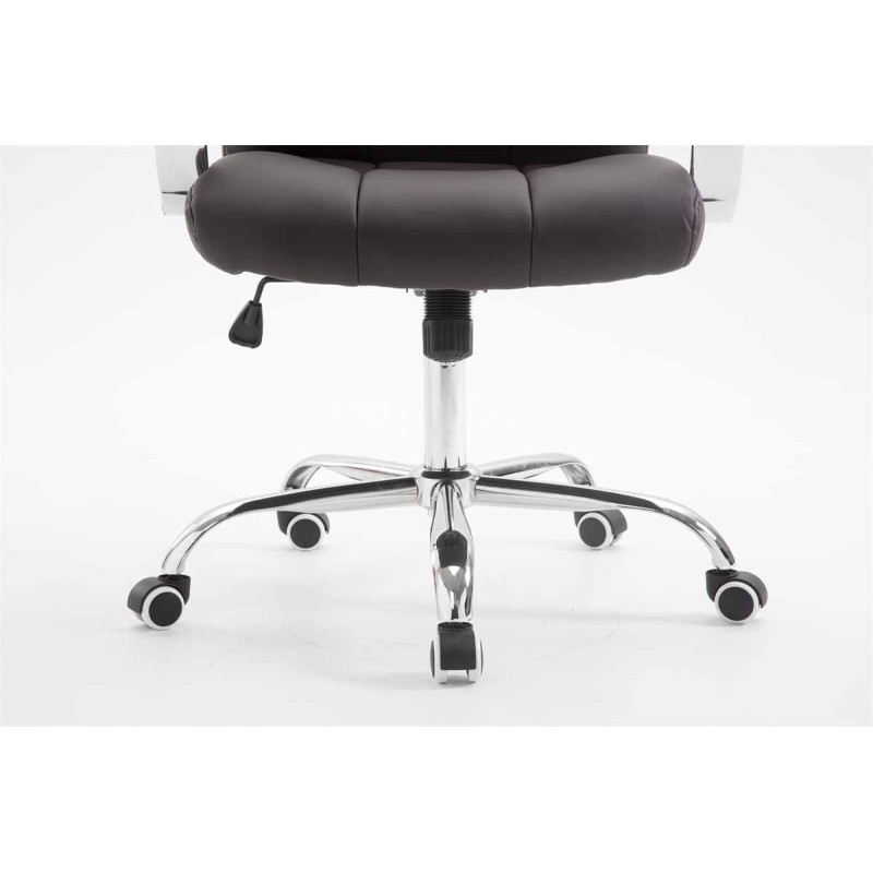 Silla de oficina Mikos marrón