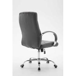 Silla de oficina gris Mikos