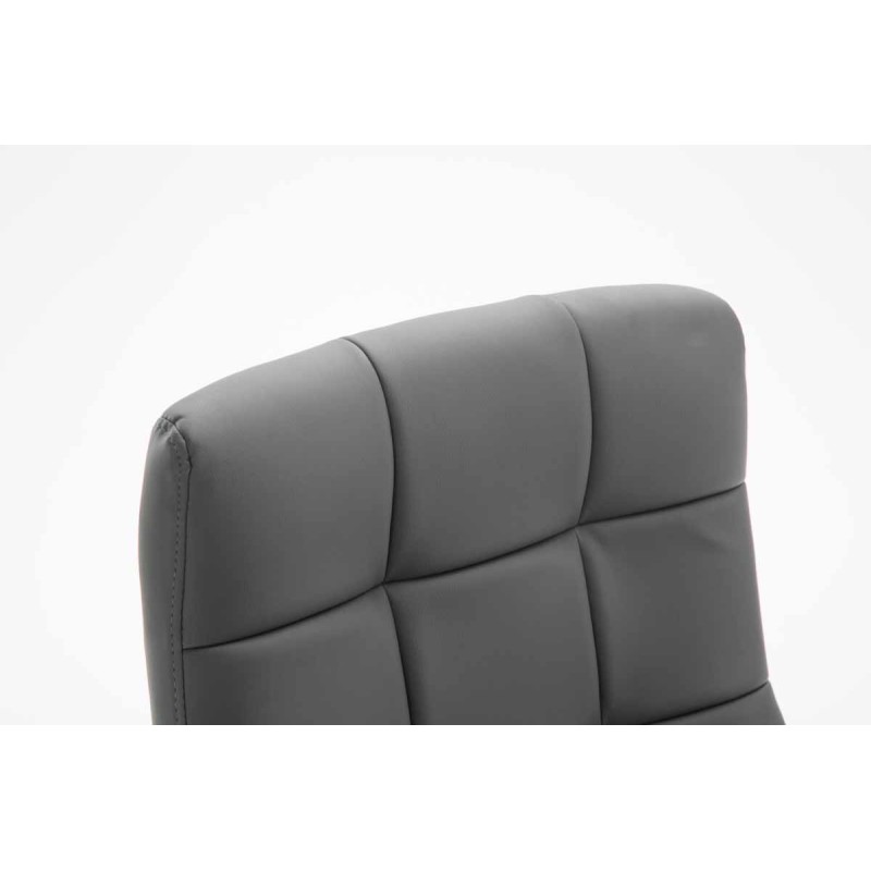 Silla de oficina gris Mikos