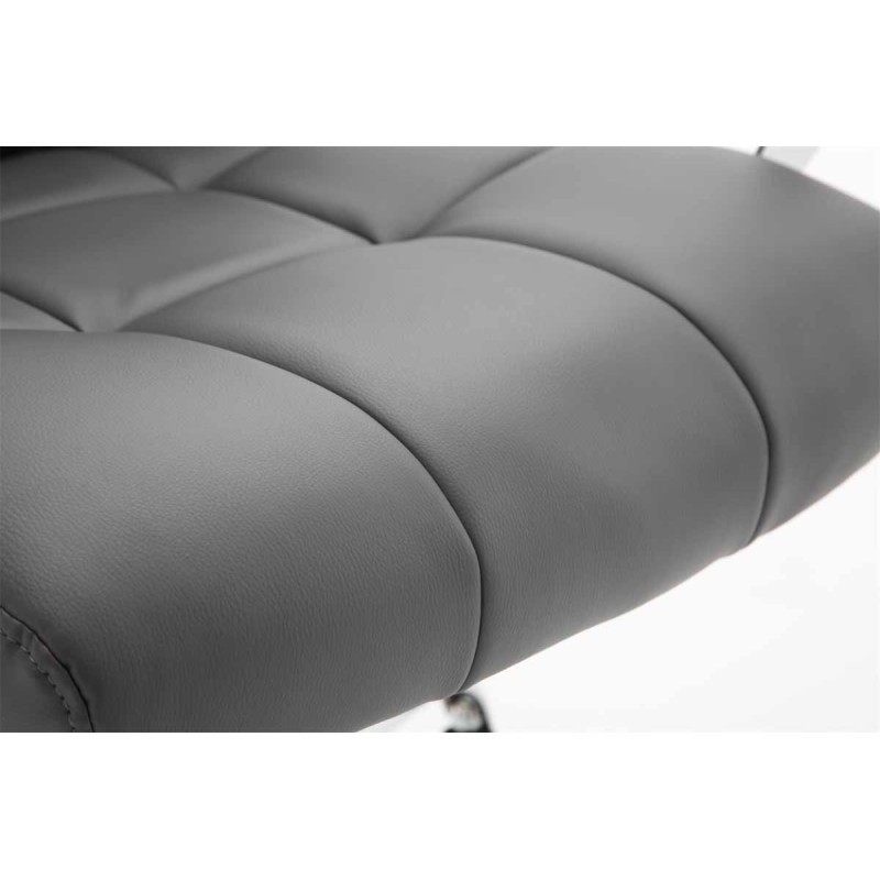 Silla de oficina gris Mikos