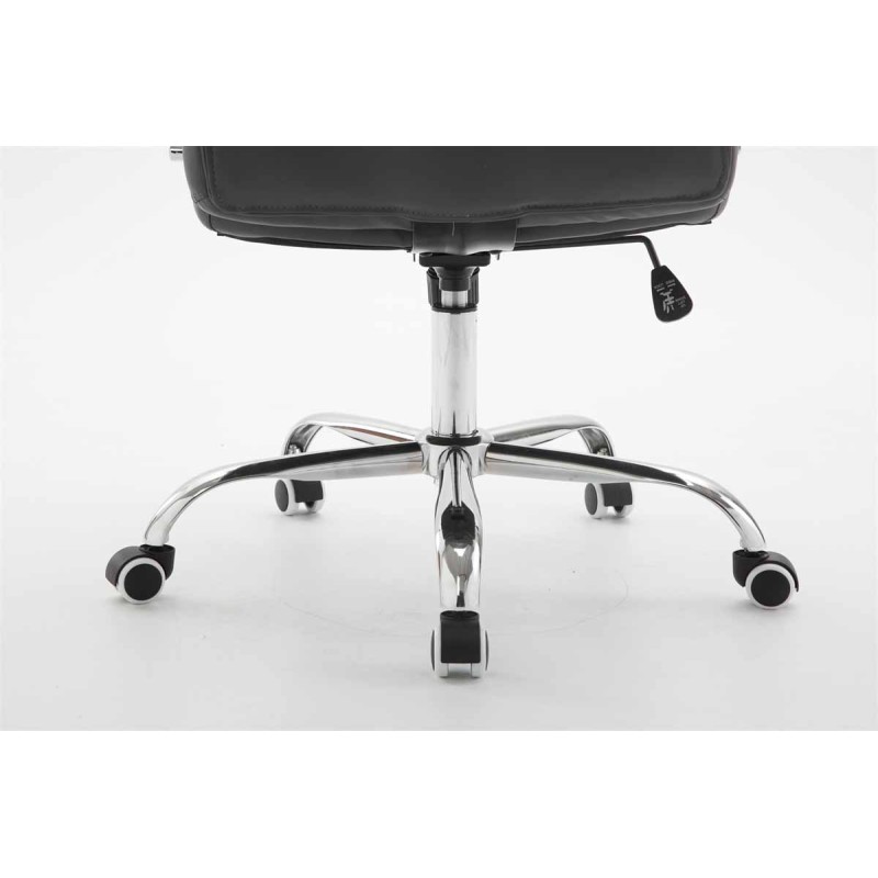 Silla de oficina gris Mikos