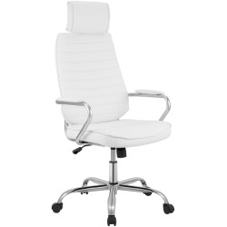 Silla de oficina blanca Rako