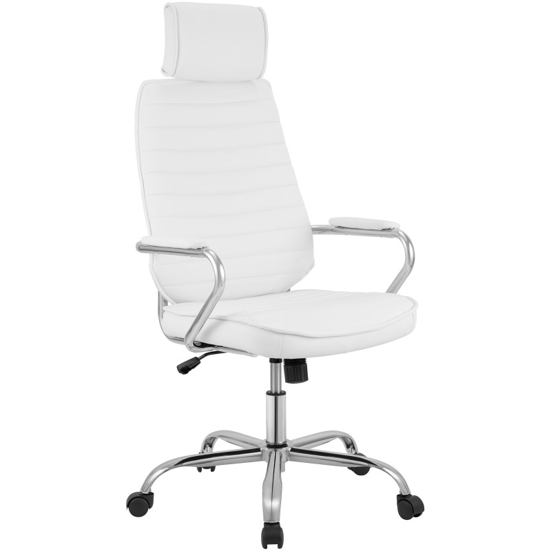 Silla de oficina blanca Rako