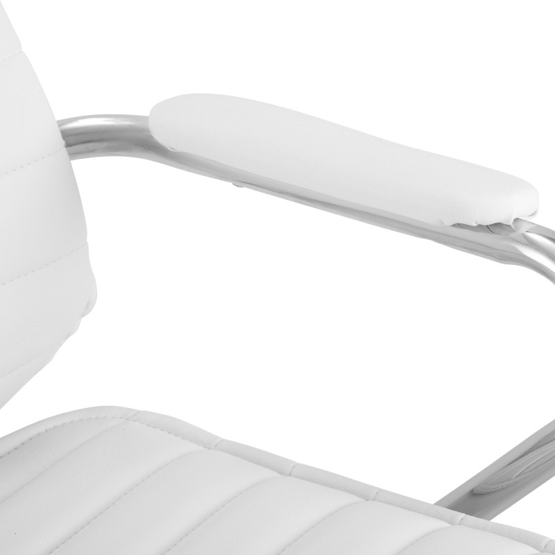 Silla de oficina blanca Rako