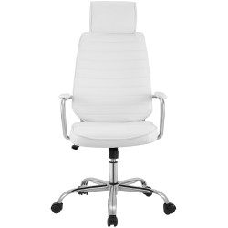 Silla de oficina blanca Rako