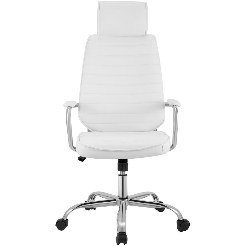 Silla de oficina blanca Rako