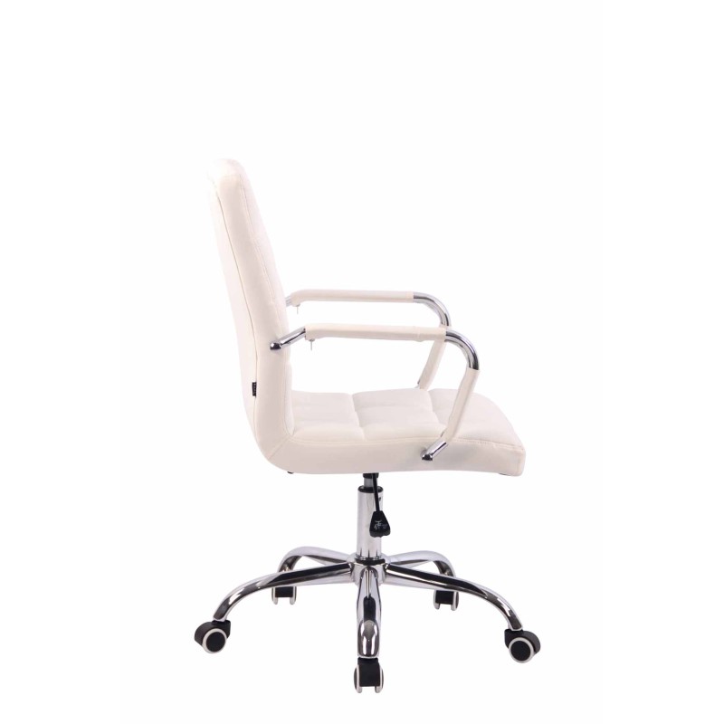 Silla de oficina Deli blanca