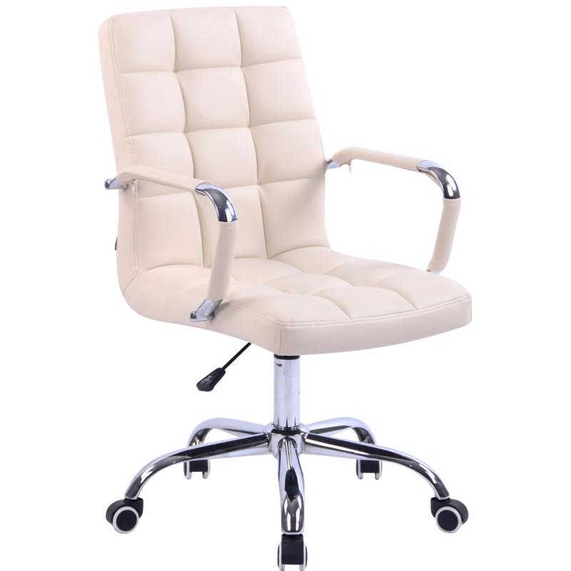Silla de oficina Deli Cream