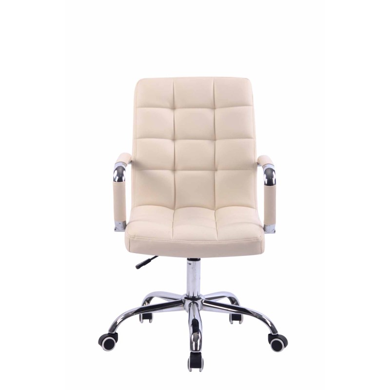 Silla de oficina Deli Cream