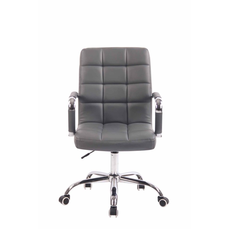 Silla de oficina gris Deli