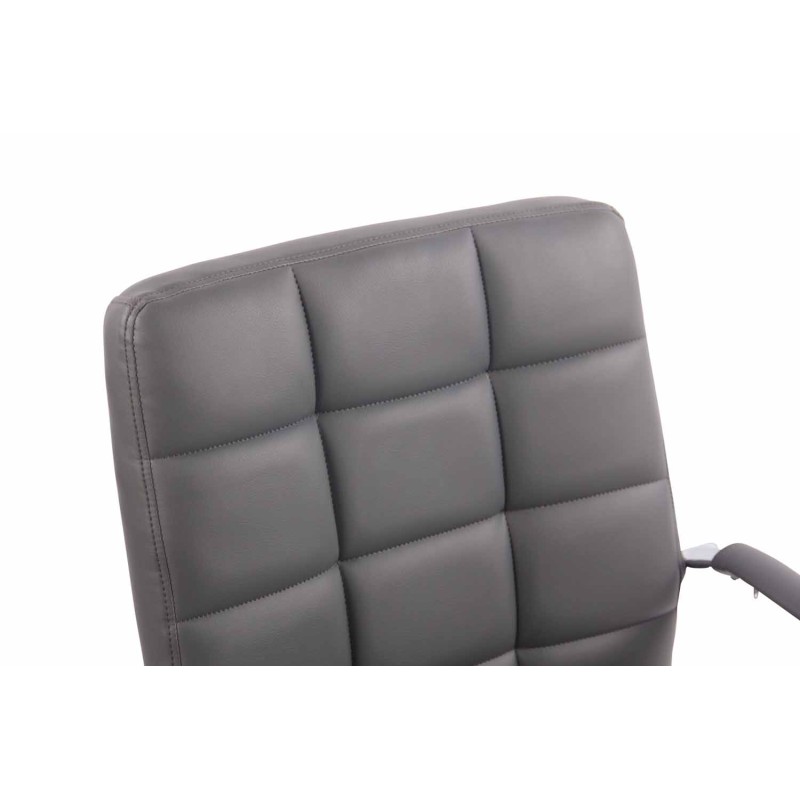 Silla de oficina gris Deli